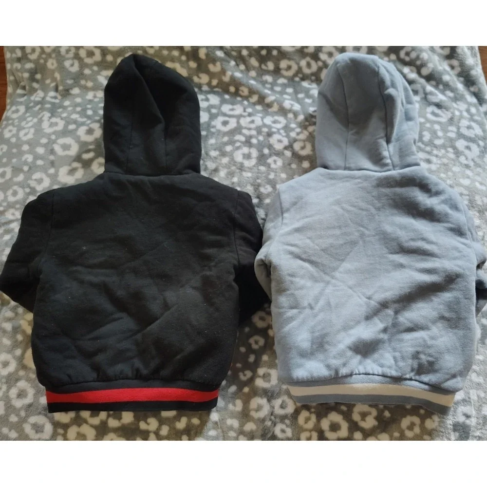 Toddler Marvel Hoodie Jacket Lot 2 Size 3T Spider-Man Avengers Zip Up Boys